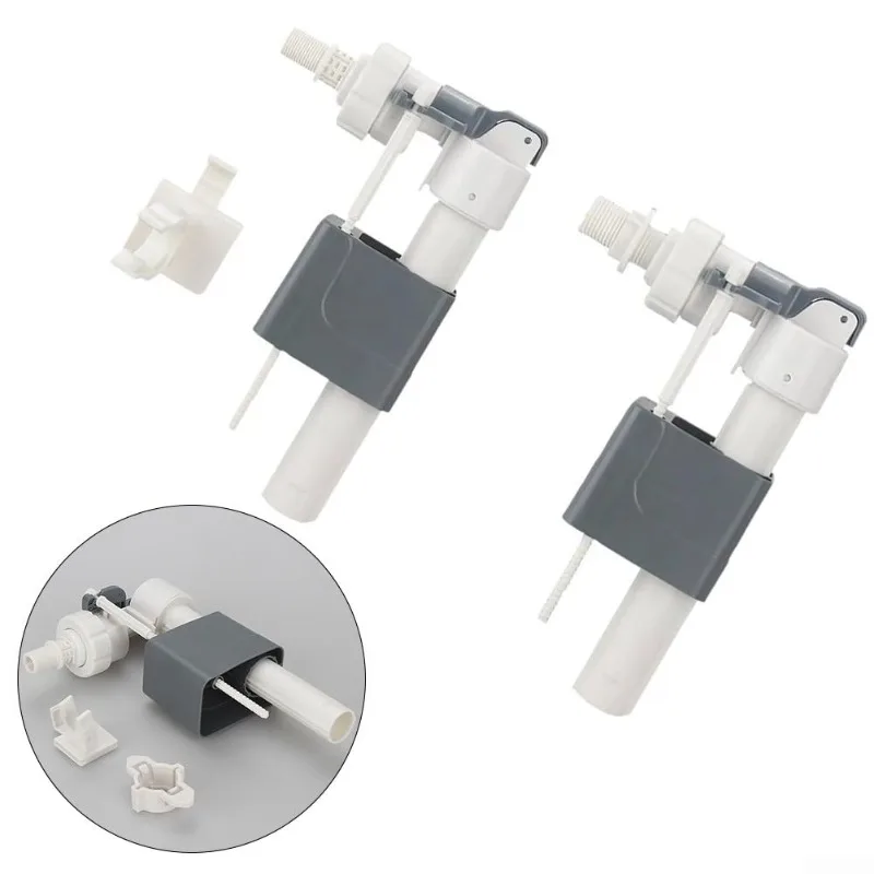 

G3/8-дюймовый входной клапан для бачка для ванной комнаты, пластик, шаровой клапан, настенный клапан для туалетной воды, аксессуар