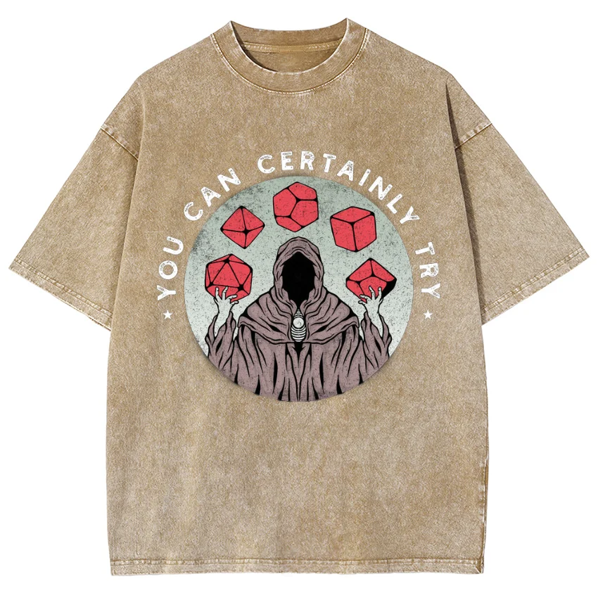 Harajuku Faceless Ghost Print Women T-Shirt Washed Denim Oversized Short Sleeve 2024 Hot Selling Tops Affordable Hip Hop Tees