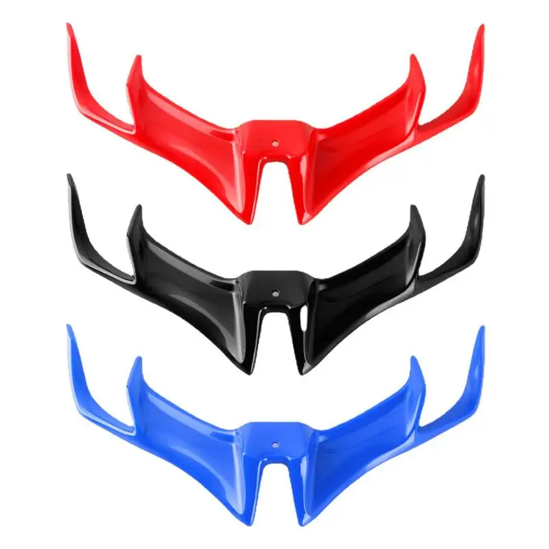 

ABS Motorcycle Front Fairing Aerodynamic Winglets Universal Moto Winglet Aerodynamic Wing Kit Spoiler Shark Fin Beak For Bikes