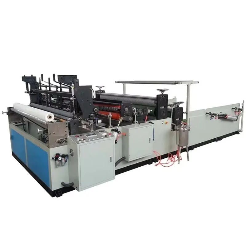 Customized Automatic Embossing Rewinding Toilet Paper Processing Machine,bathroom Paper Production Making Machine