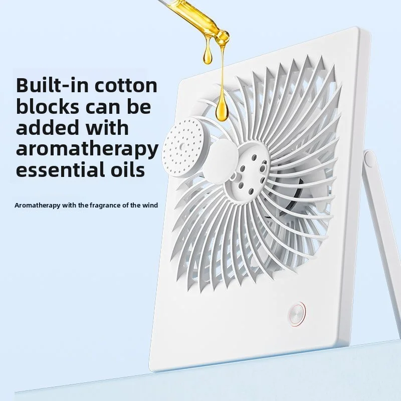Wentylator chłodzący USB, wentylator akumulatorowy, mini wentylator klimatyzacyjny, przenośny wentylator kempingowy, 4-biegowy wentylator, chłodnica powietrza montowana na ścianie