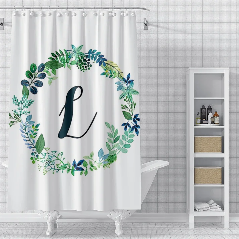 Home decor 26 letter shower curtains for bathroom waterproof fabric bathroom Curtains modern shower curtain 180x200 240x200