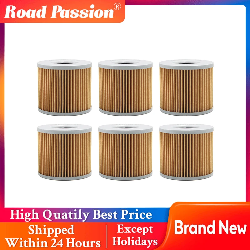 1/2/4/6 Pcs Motorcycle Oil Filter For SUZUKI GS650GL GR650 XTEMPTER GS1000G GS650G GS1000 GS1000L GS550D GS550 KATANA GS550T