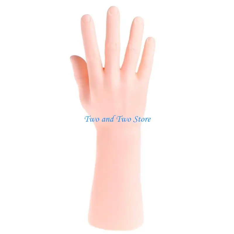 HX6F Male Mannequin Hand Jewelry Display Holder Stand Glove Stand Holder Show Jewelry for Bracelet Necklace Ring
