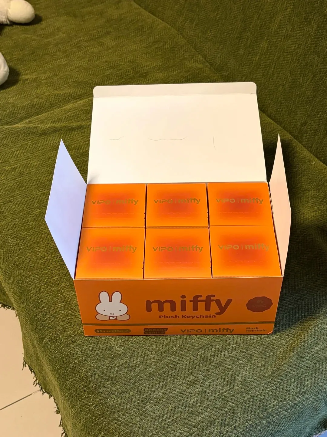 Miffy Official Bakery Series Plush Keychain Blind Box / Charm Blind Box - Fashion Trendy Toy Birthday Graduation Gift For Girls