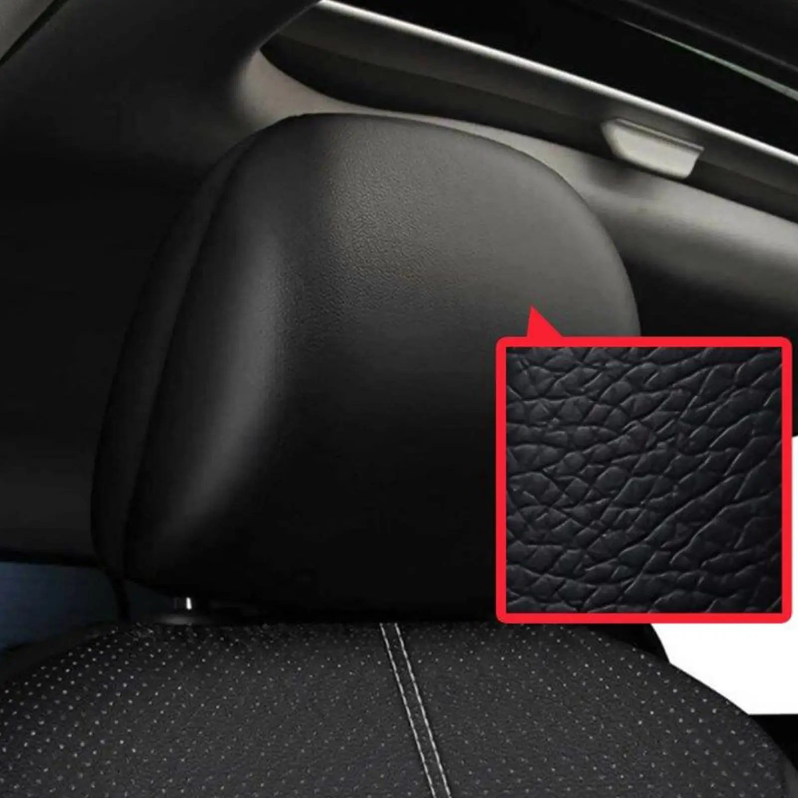 

Car Seat Cover 5 Pieces Breathable Faux Leather Auto Seat Covers Waterproof Protector Interior Vehicle Accessories For Drivers