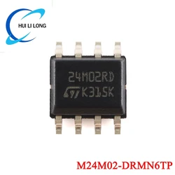 2PCS/lot M24M01 M24M02 M24C64 M24M02-DRMN6TP M24M01-RMN6TP M24C64-RMN6TP SOP-8 2Mbit 1Mbit Serial I2C IIC Bus EEPROM Chip IC