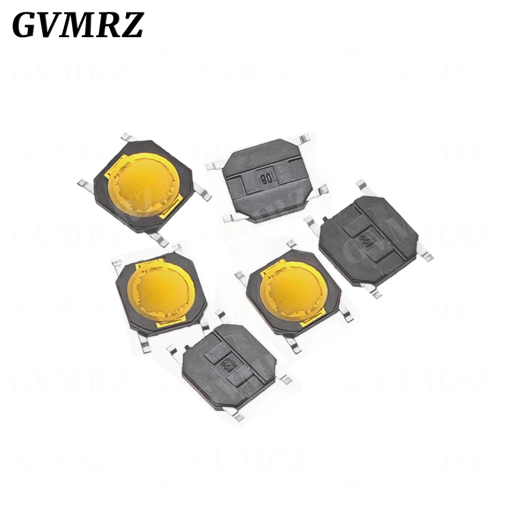 100 قطعة DC12V 50mA غشاء التبديل 4x4x0.8 مللي متر 4X4X0.8mm اللمس مفتاح بـزر دفع اللباقة 4 دبوس 4*4*0.8 مللي متر التبديل التبديل الجزئي مصلحة الارصاد الجوية #2