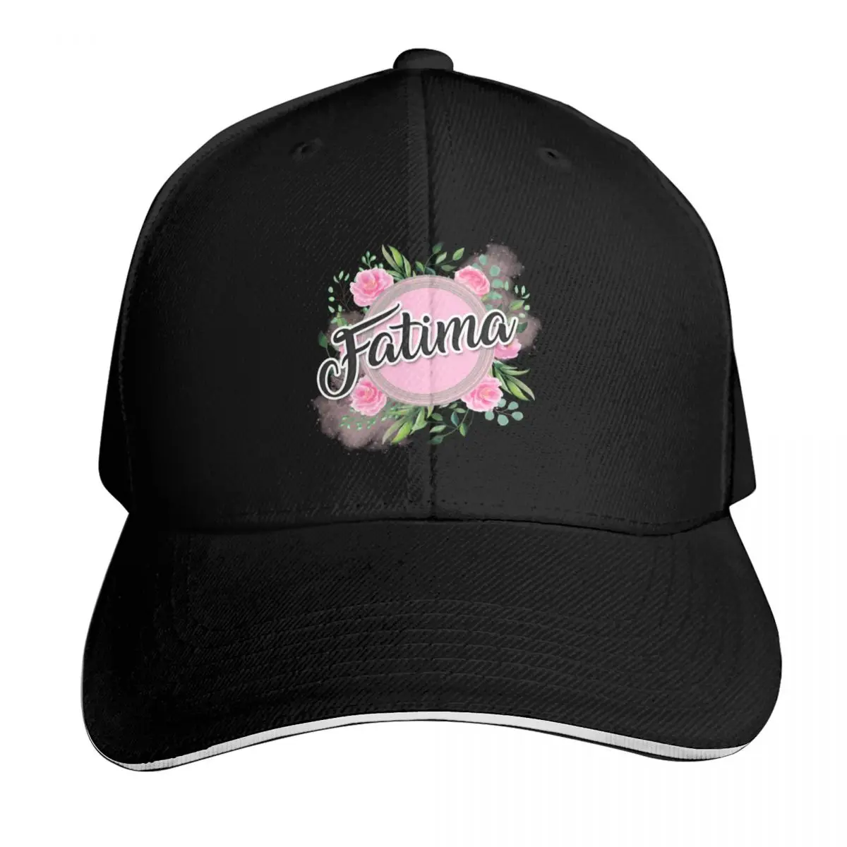 

Fatima name Baseball Cap Hip Hop Anime birthday Rugby Male Women's