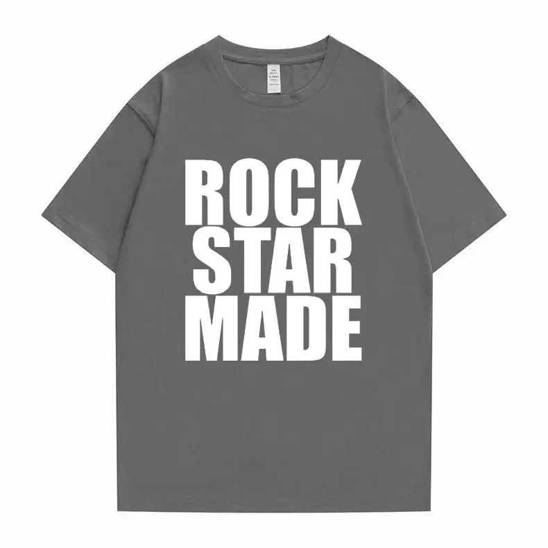 Rock Star Made Carti Graphic Tshirt Rap Merch 2024 Music Concert Merch Opium Print T-shirt Men Hip Hop Oversized T Shirt