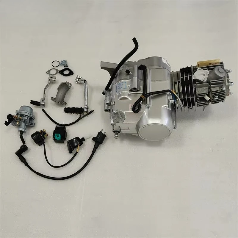 Ready to Ship  Automatic 110cc Engine Assembly Motorcycle 110cc Kick Start Engine
