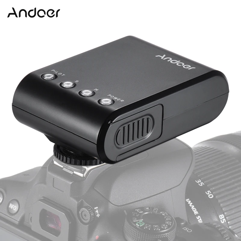 Andoer WS-25 Mini Digital Slave Flash On-Camera Flash with Hot Shoe GN18 for Canon Nikon Pentax Sony a7 nex6 HX50 A99 Camera