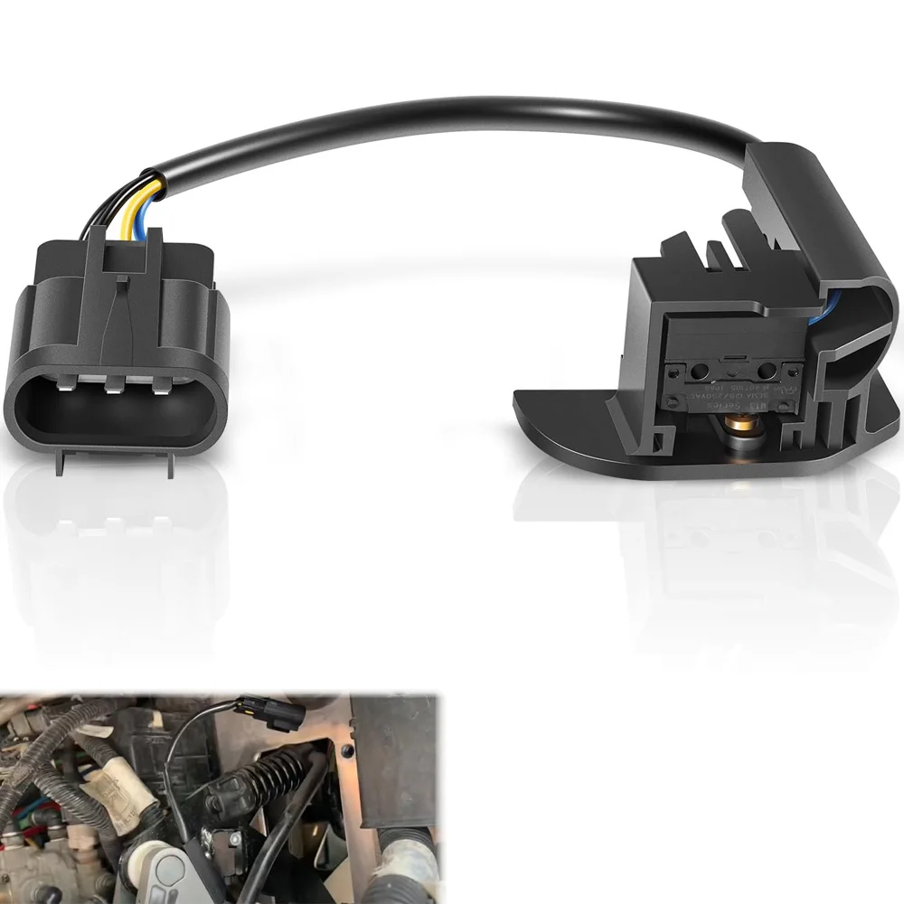 

Replace Part for901-5207Clutch Interlock Switch Compatible with Freightliner Cascadia 2008-2016Safe Engine Start-Up Clutch Switc