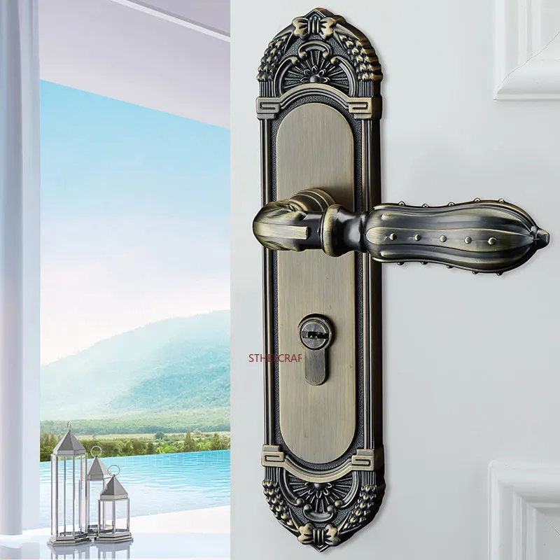european-style-silent-wooden-door-locks-solid-zinc-alloy-bedroom-door-lock-safety-anti-theft-mechanical-lock-home-door-hardware