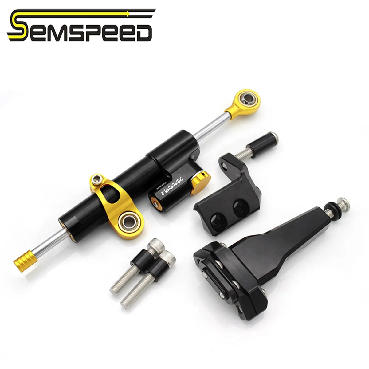 

Semspeed Steering Damper Stabilizer Stand For CFMOTO 450SR 2022 2023 Shock Absorber Directional Damper Mount Bracket Support Kit