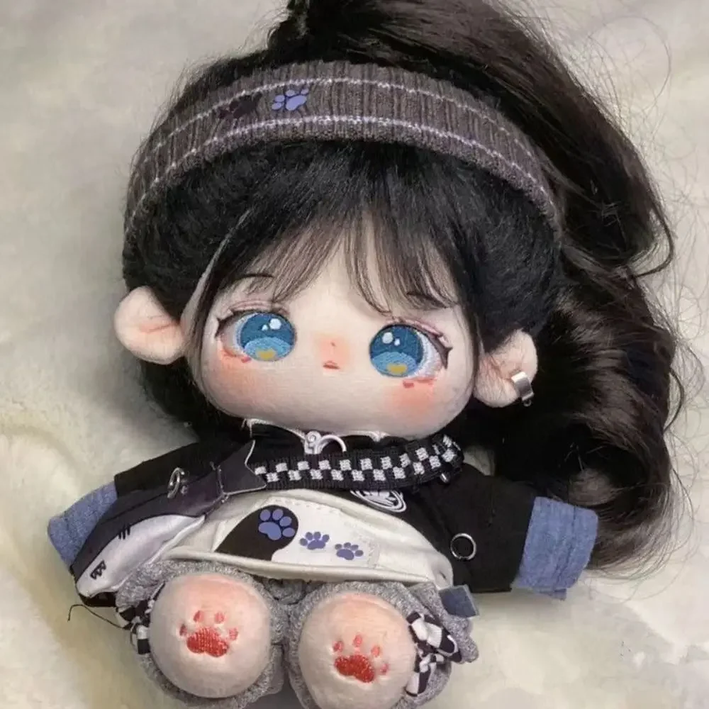 20cm Cotton Doll Clothes Pretty Dress Outfit Cute Hoodie Casual Suit Plush Toys Dress Up Clothing Girls Brithday Gift