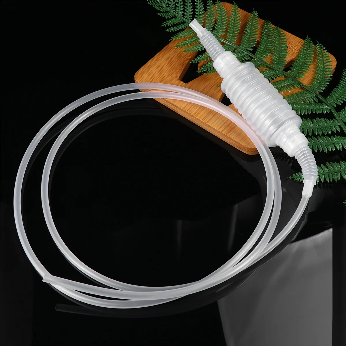 

4Pcs Manual Sucker Pump Transparent PVC Durable Practical Fuel Transfer Emergency Oil Water Absorption