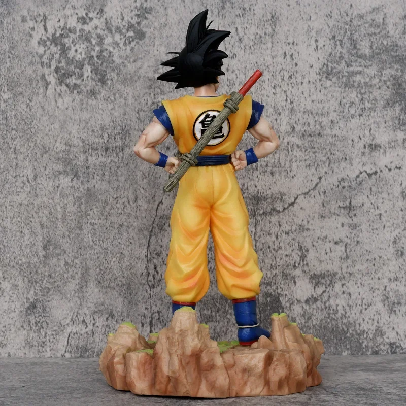 32cm Anime Dragon Ball Z Gk Son Goku Figurka Saiyan Son Goku Figurka Pvc Figurki akcji Statuetka Kolekcja Model Zabawki Prezenty