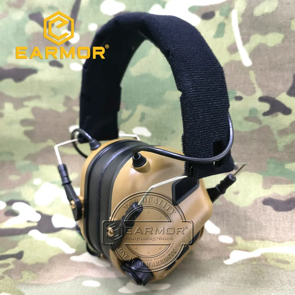 EARMOR M31 MOD4 Tactical Shooting Earmuffs New Headband Anti-Noise Noise Cancelling Hearing Protection Active headset Earmuffs 2