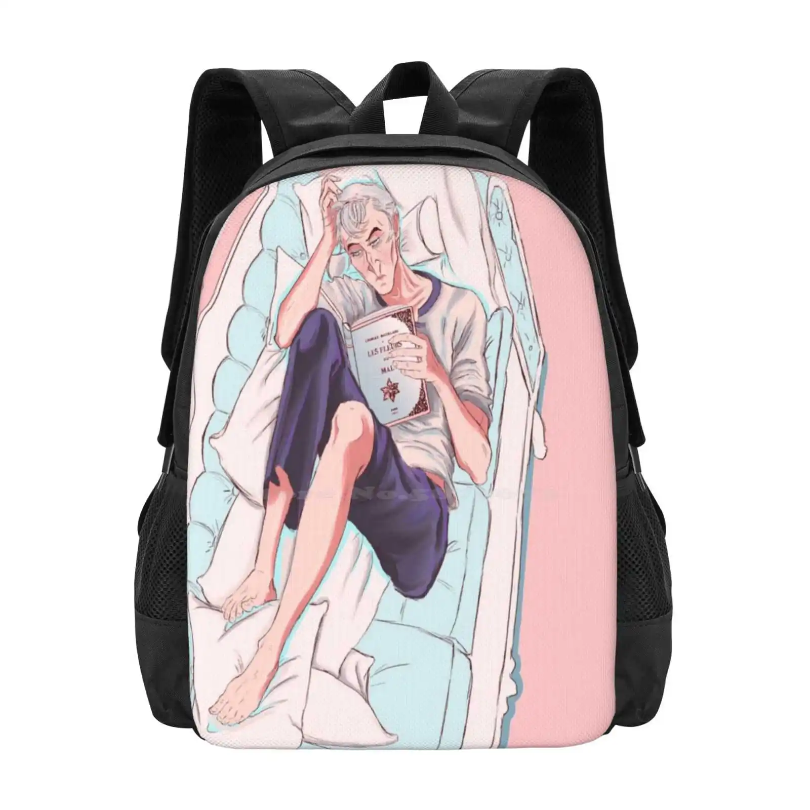 Comfy Frollo Hot Sale Schoolbag Backpack Fashion Bags Claude Frollo Villain Pastel French