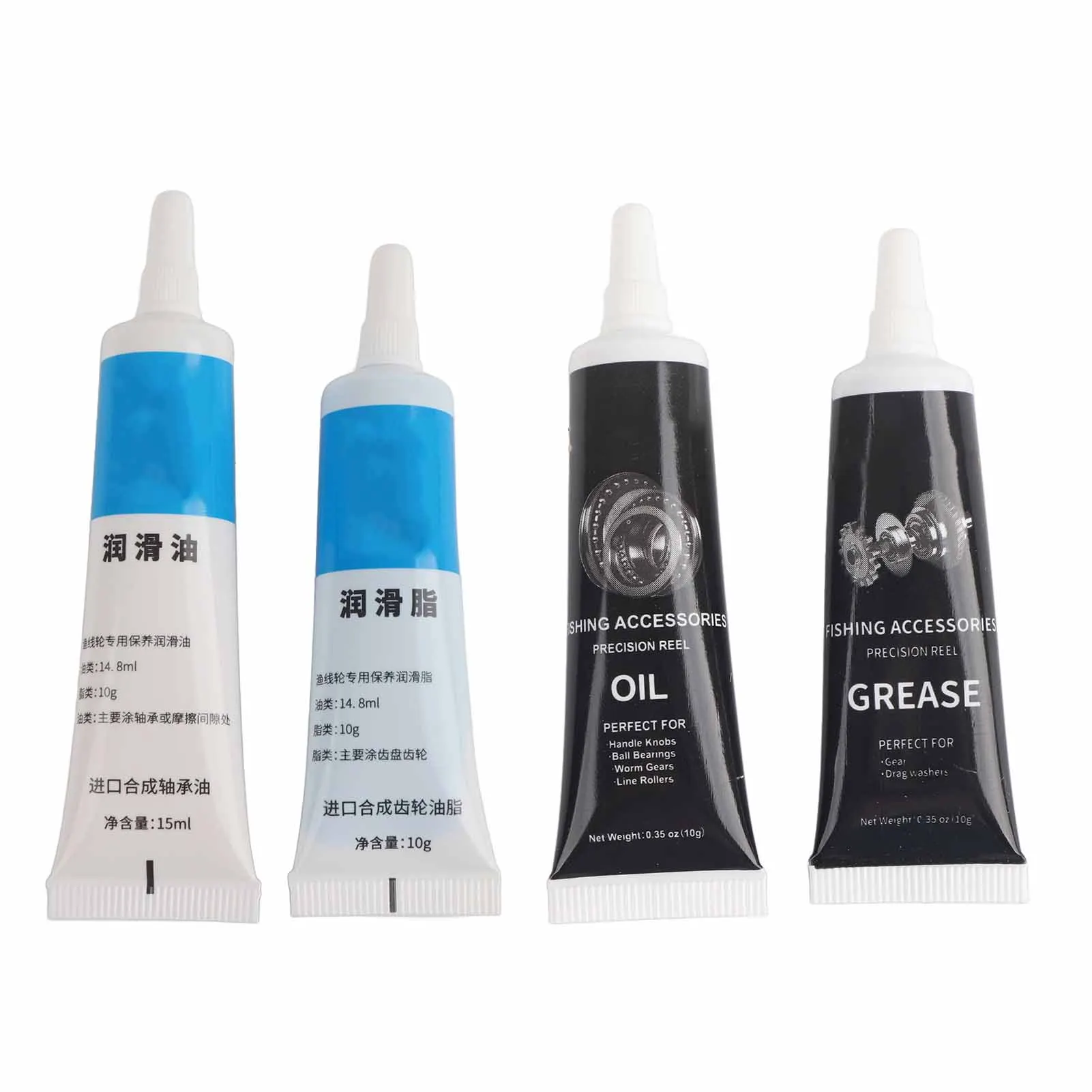 Carretel de pesca óleo lubrificante carretel de pesca kit de ferramentas de manutenção conjunto de graxa de óleo lubrificante