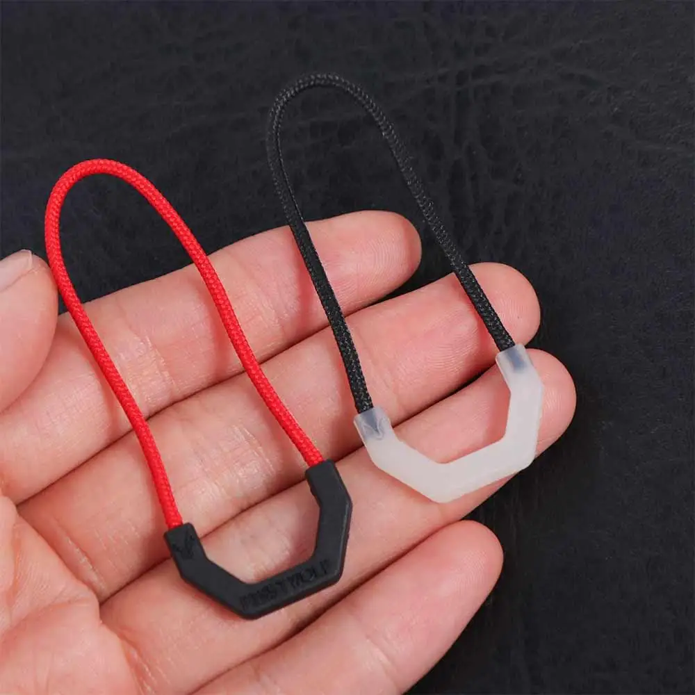 U-shaped Zipper Tail Rope Glow-in-the-dark Luminous Luminous Zipper Head Detachable Anti-lost Line Luminous Zipper Pull Lanyard