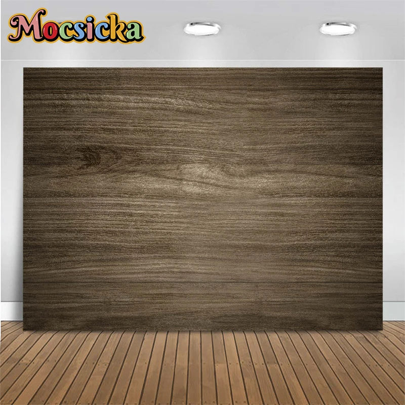 Floor Cloth Photography Background Wood Marble Brick Wall Newborn Baby Shower Family Backdrop Birthday Decor Props Photo Studio