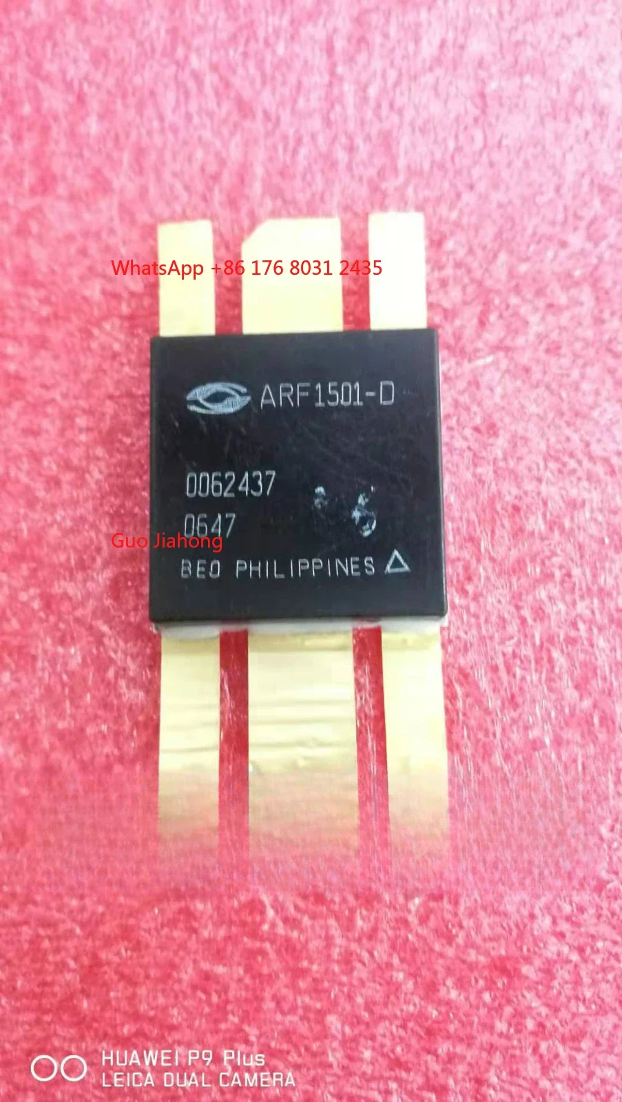 

A 1501-D specializes in - tubes, - modules, spot supply