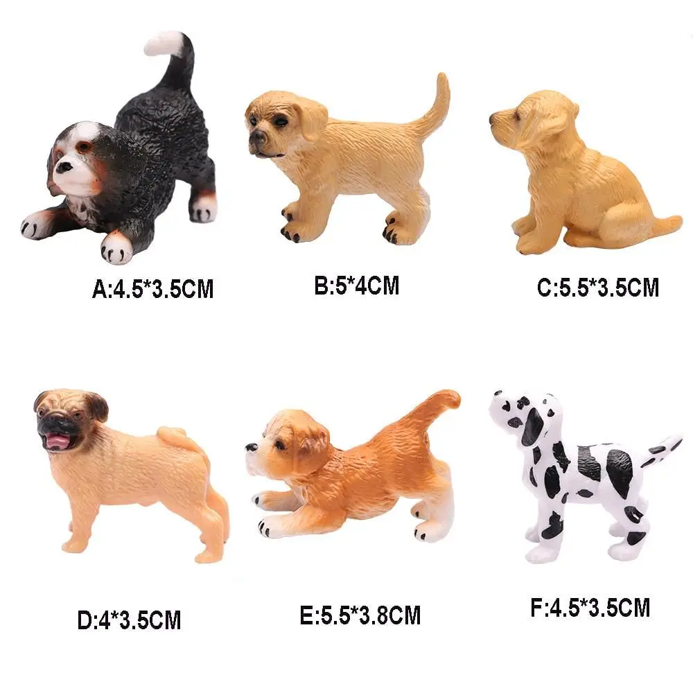 Mini   Hound Accessories Decoration Simulation Dog Animal Model Ornaments Miniature Figurines