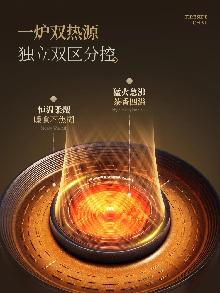 Tea Brewing Stove for Home Use, Indoor Electric Tea Stove, Internet-Famous Electric Ceramic Tea Stove