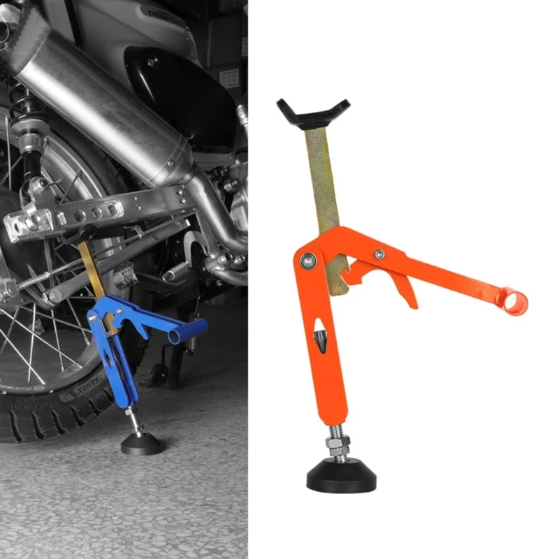 Motorcycle Dirt Bike Stand Lift Hoist Table Height Adjustable Lifting Stand,Wheel Repair&Maintainance X37F