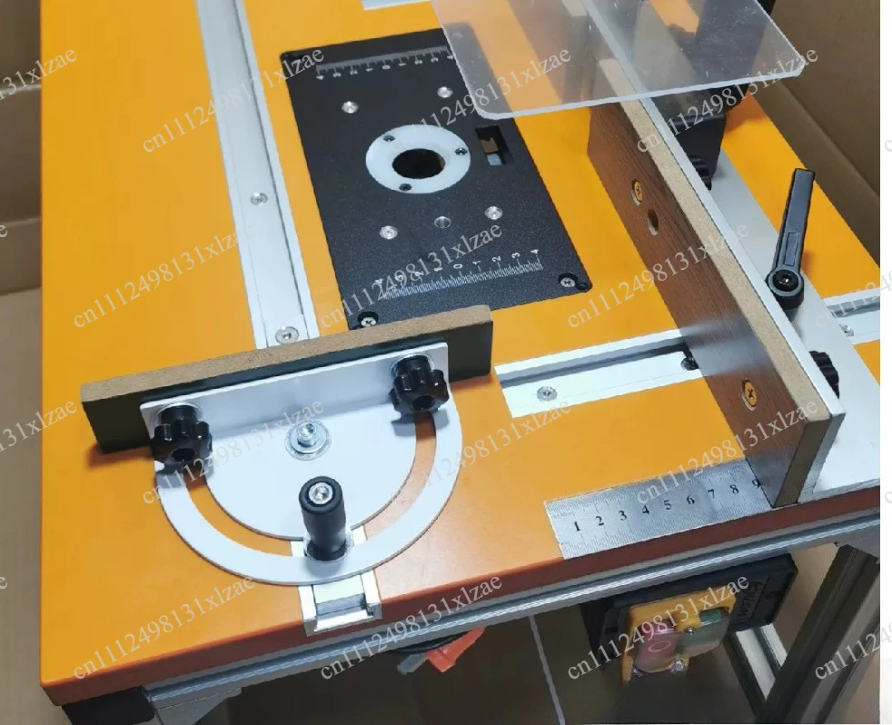 All-in-One Bakelite Router Table & Woodworking Bench, Complete with Lifting Insert Plate, Precision Fence & Miter Gauge