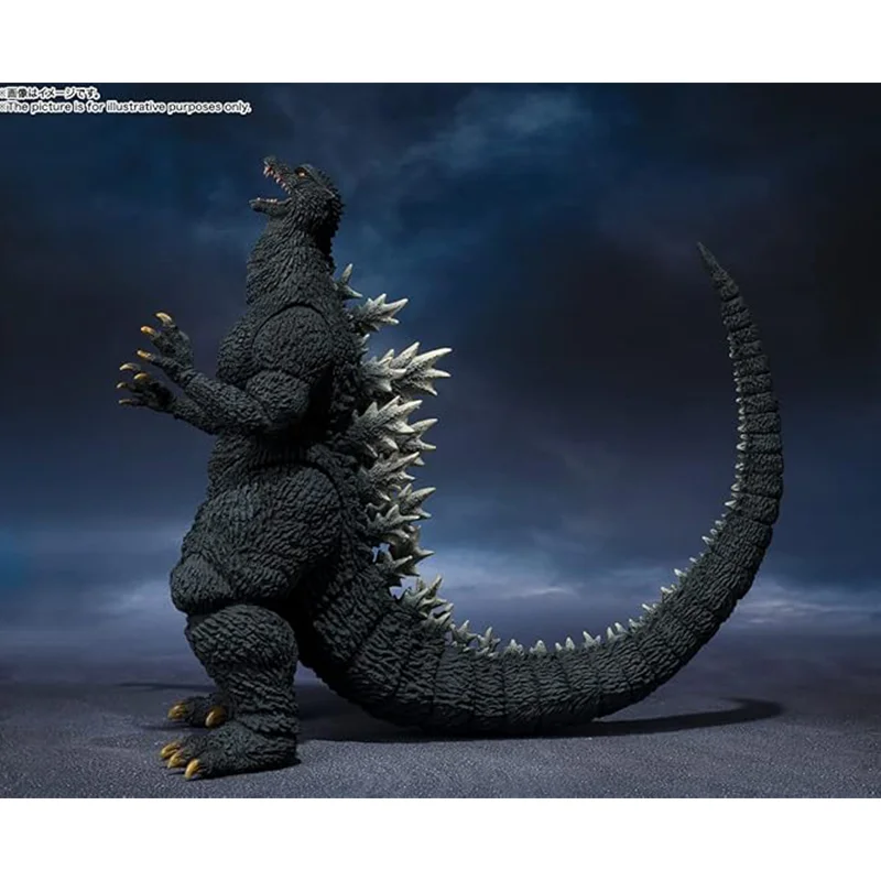 100% Original Bandai S.H.MonsterArts Godzilla 2004 Godzilla Final Wars en Stock Anime colección de figuras de acción modelo Juguetes