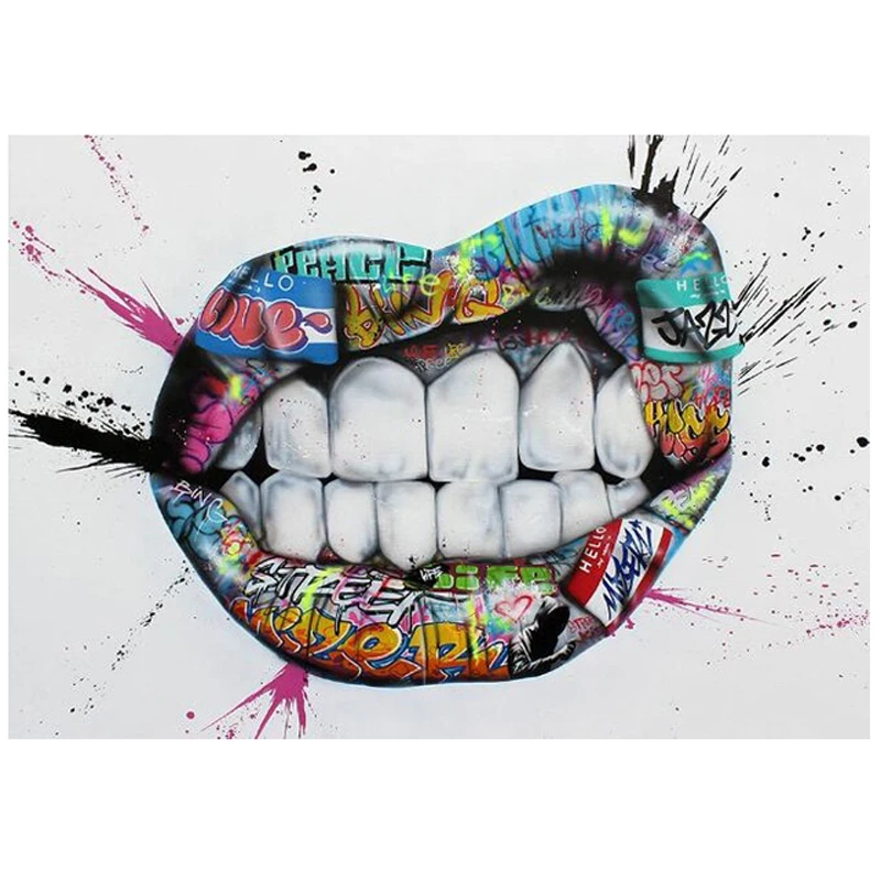 Dental Clinic Dentist Anatomy of the Teeth Mural Wall Art Pictures Posters Canvas Paintings for Room Decorations Home Decor