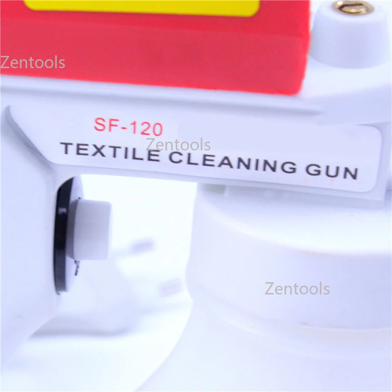 عالية الجودة SF-120 الكوع بندقية رذاذ لإزالة التلوث النسيج الكوع رذاذ تنظيف بندقية رذاذ كهربائية تنظيف