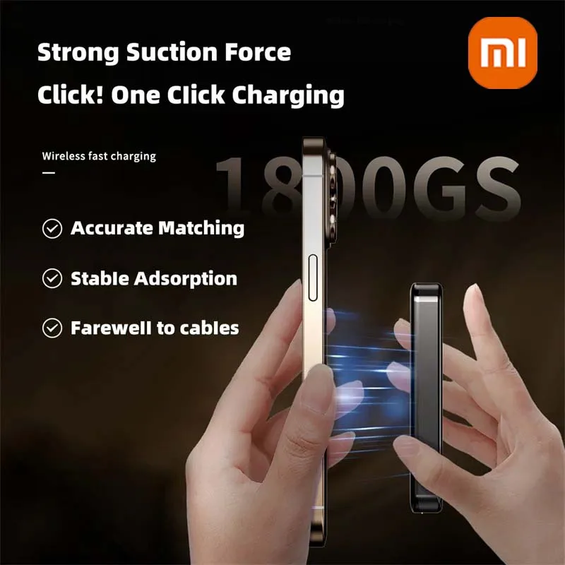 Xiaomi 22.5W Magnetic PowerBank 100000mAh Large Capacity Wireless Fast Charger Portable Power Supply for iPhone