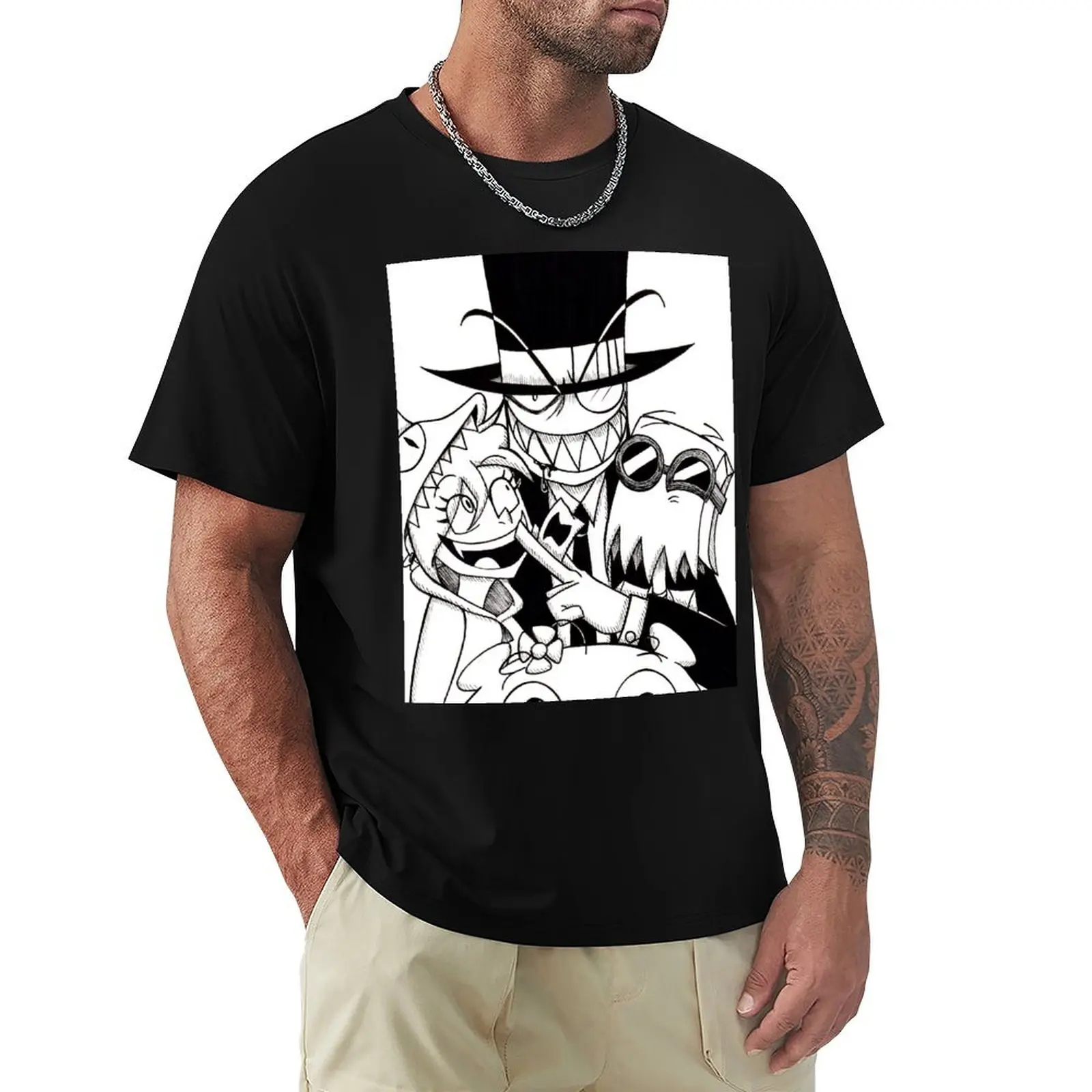 

Villainous T-Shirt Christmas Casual Short Sleeve Top