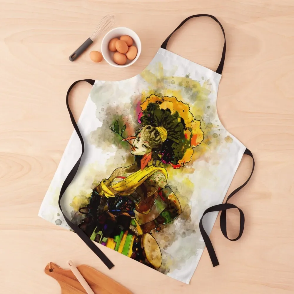 

Eurydice - Hades (Watercolor) Apron for women with pocket Waterproof Kitchen For Women Apron