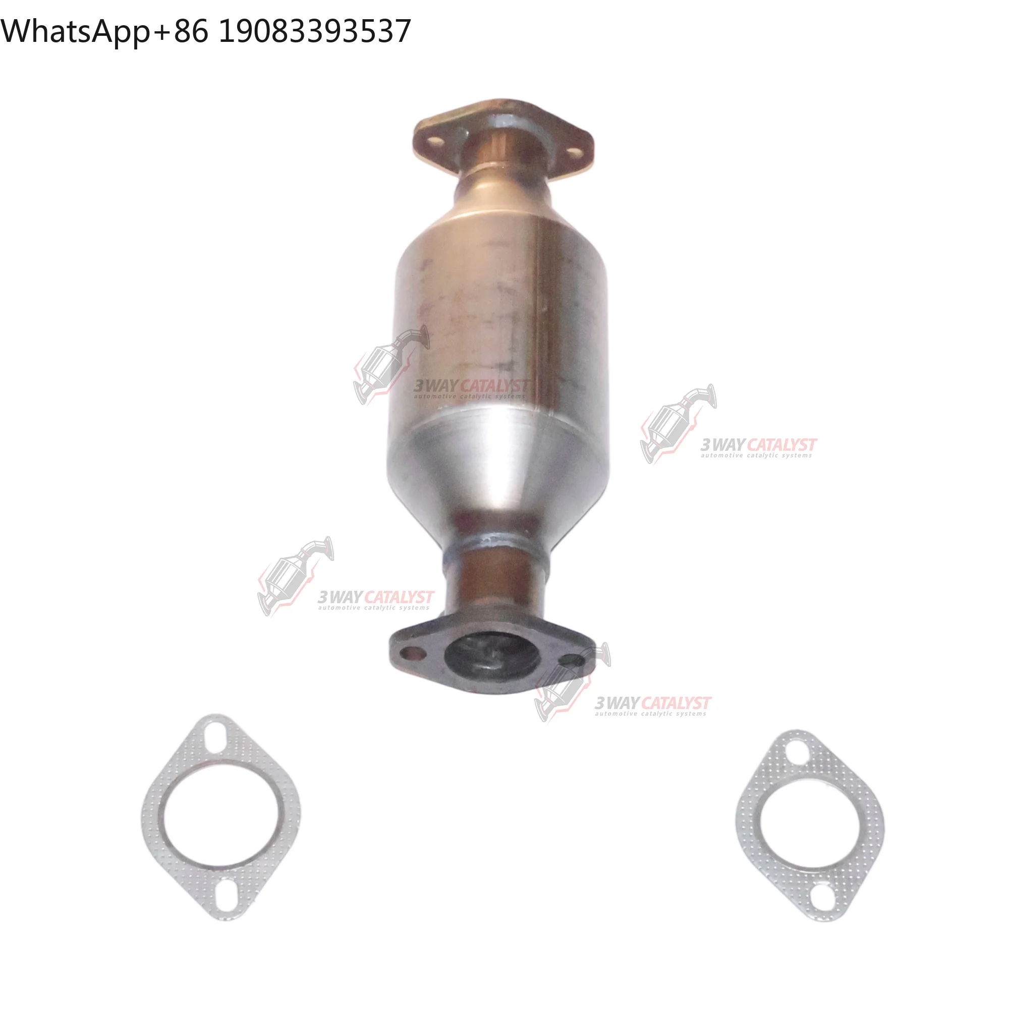 

Customization Auto Exhaust System 38cm Three Way Catalytic Converter Pipe 409L Stainless Steel Euro V for GWM Wingle