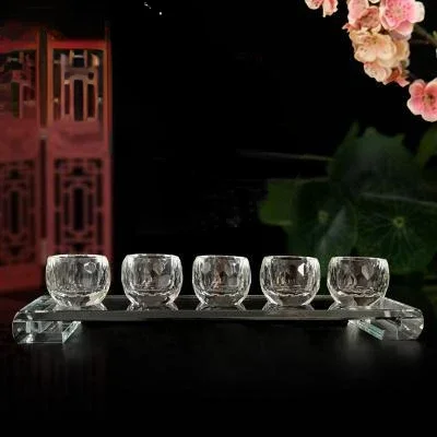 Cup Buddha Worship Cup Buddhist Supplies Buddhist Hall Tribute Holy Water Water Filter Jug Crystal Tribute Cup Buddha Utensils