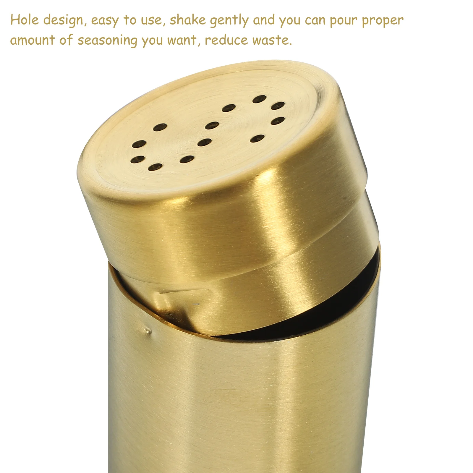 2 шт. держателя для соли и перца из нержавеющей стали, легкие и прочные контейнеры для специй на кухне