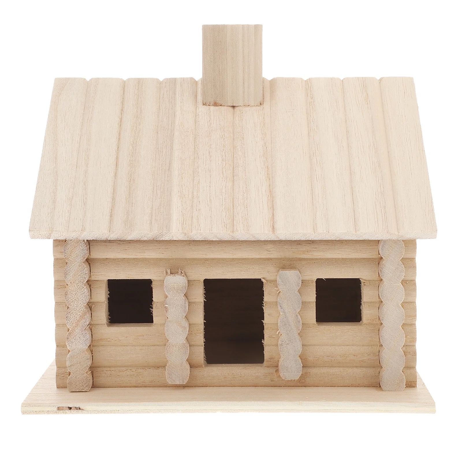 

Wooden Bird House Decorative Outdoor Home Universal Birdhouse Garden Decor Compact Wood House Design Strong Durable