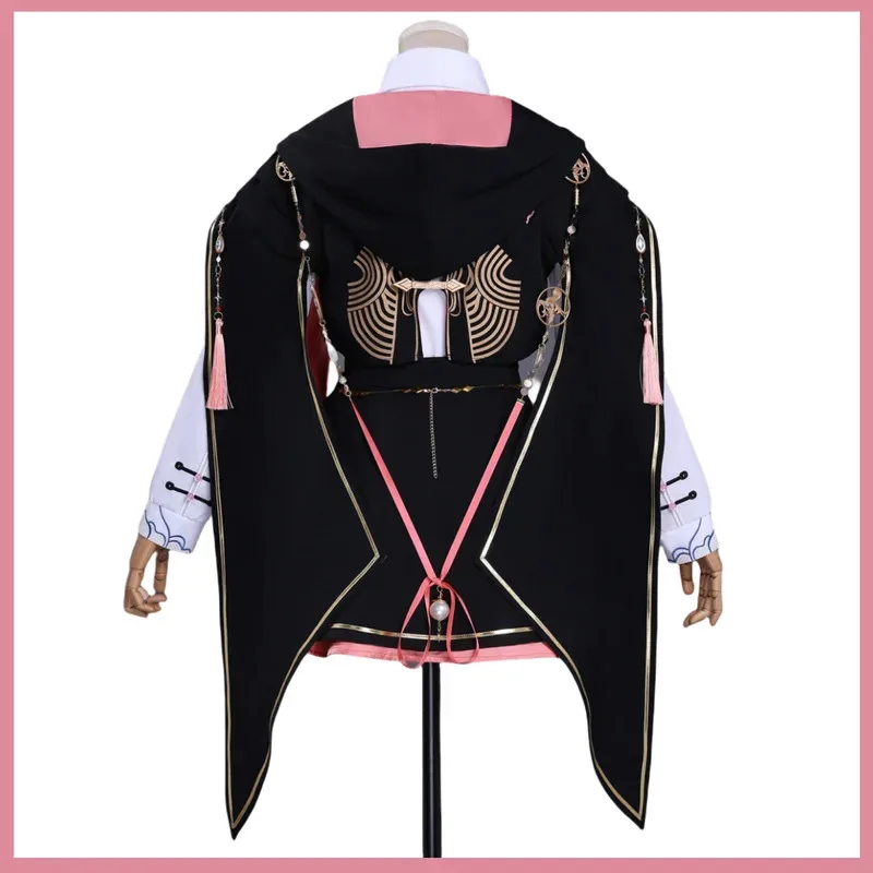 لعبة دموع ثيميس البطلة ملكة جمال المحامي تأثيري حلي نبضات القلب لعنة معطف أسود تنورة موحدة امرأة Kawaii Car8;c'4,t;6.j'2;