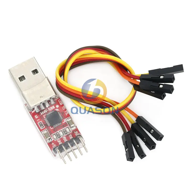 1pcs CP2102 module USB to TTL serial UART STC download cable PL2303 Super Brush line upgrade