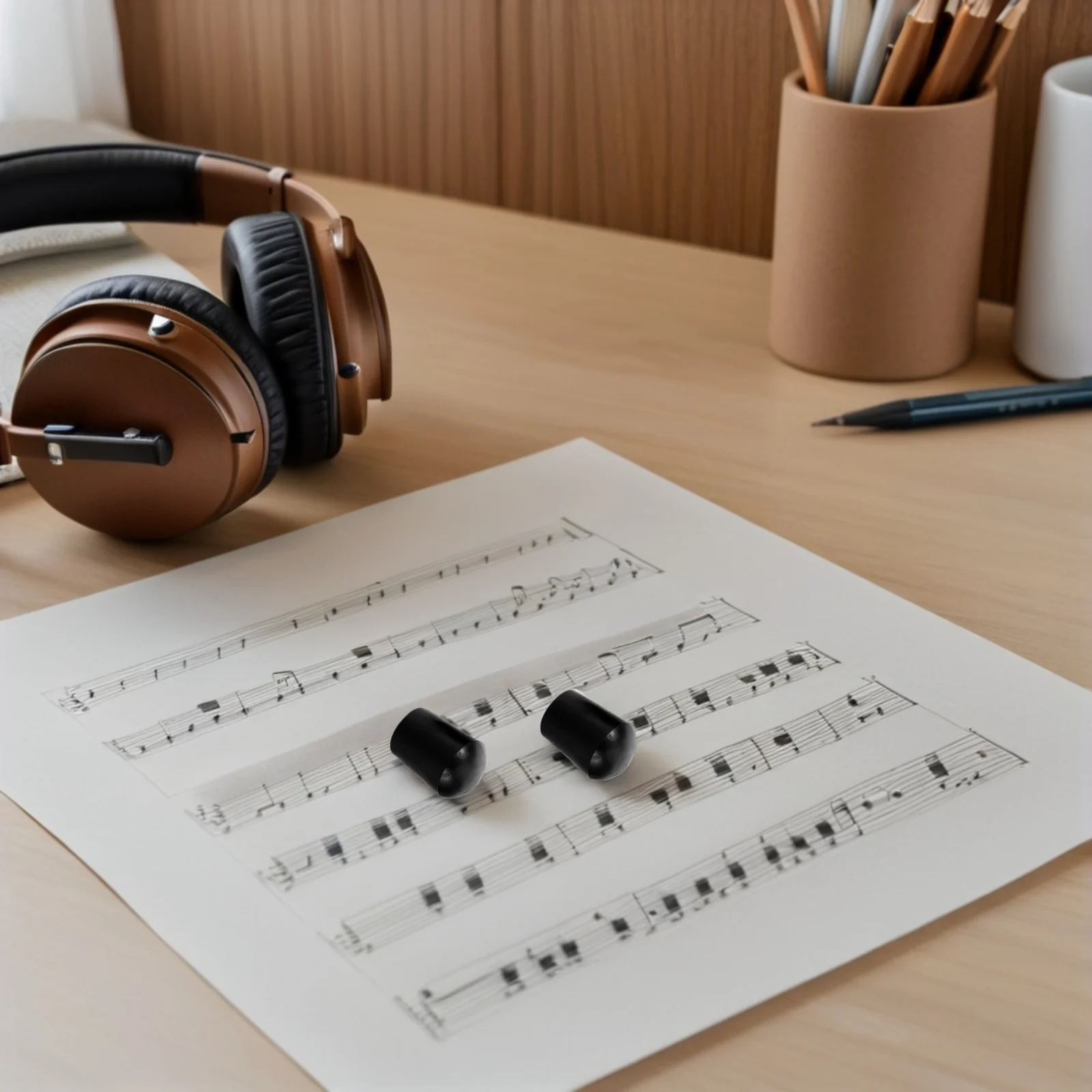 

8Pcs Cello Rubber Endpin Tip Pads Non Slip 6mm Inner Diameter Black Cello Floor Protector Bass Practice Round Rubber End Cap