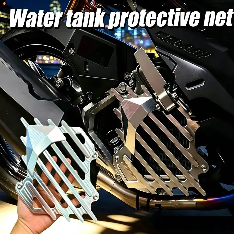 CNC Aluminum Alloy Motorcycle Radiator Guard Compatible: CLICK150 ADV PCX160 Cover Accessories