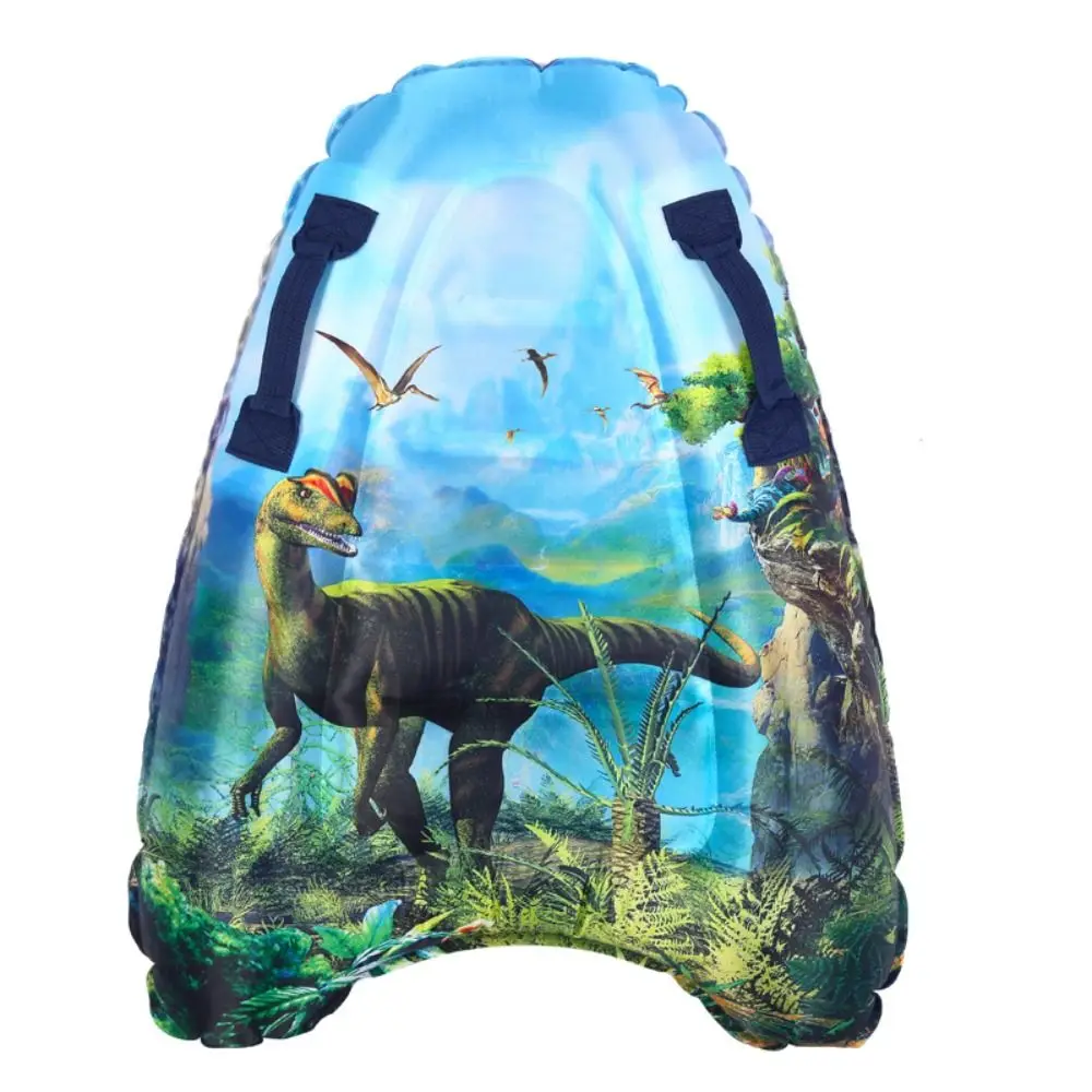 

Printed Inflatable Surfboard Folding Lightweight Floating Surfboard with Handles Safe Surfing Body Board Beach