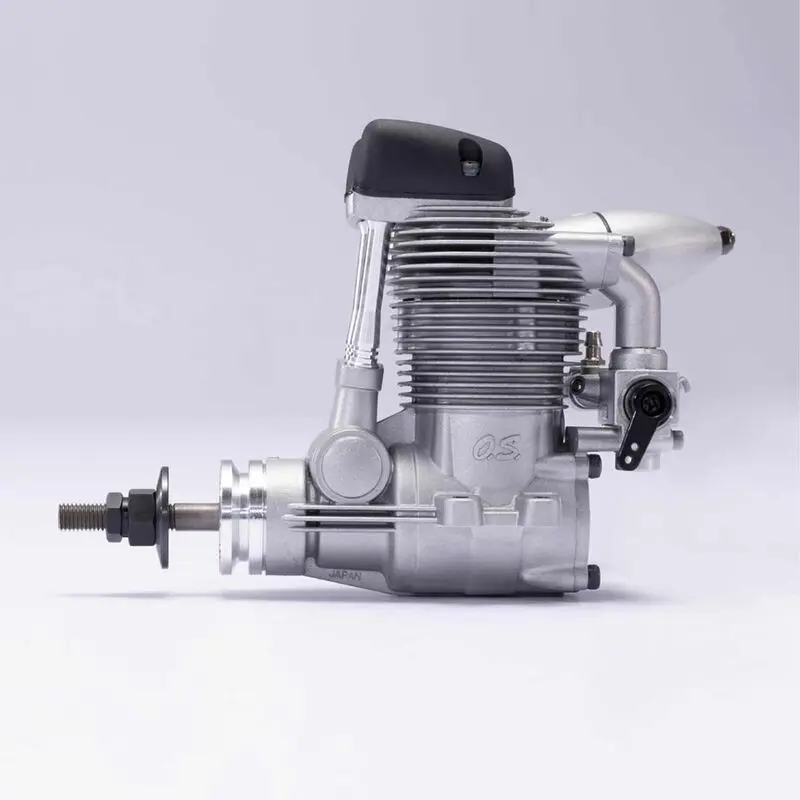 OS Engines FS-64V Four-Stroke Methanol Glow Engine With F-4051 Muffler For RC Fixed Wing Model Aircraft Airplane 10CC 3AY00