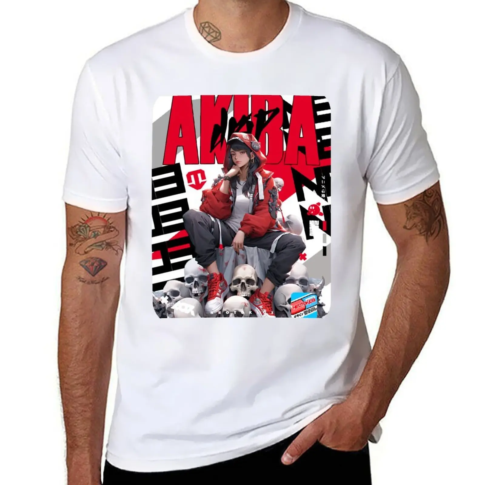 

AKIBA DRIP FEMALE KANEDA AKIRA - THRONE OF SKULLS 05 - ANIME MANGA AKIHABARA DRIP T-Shirt