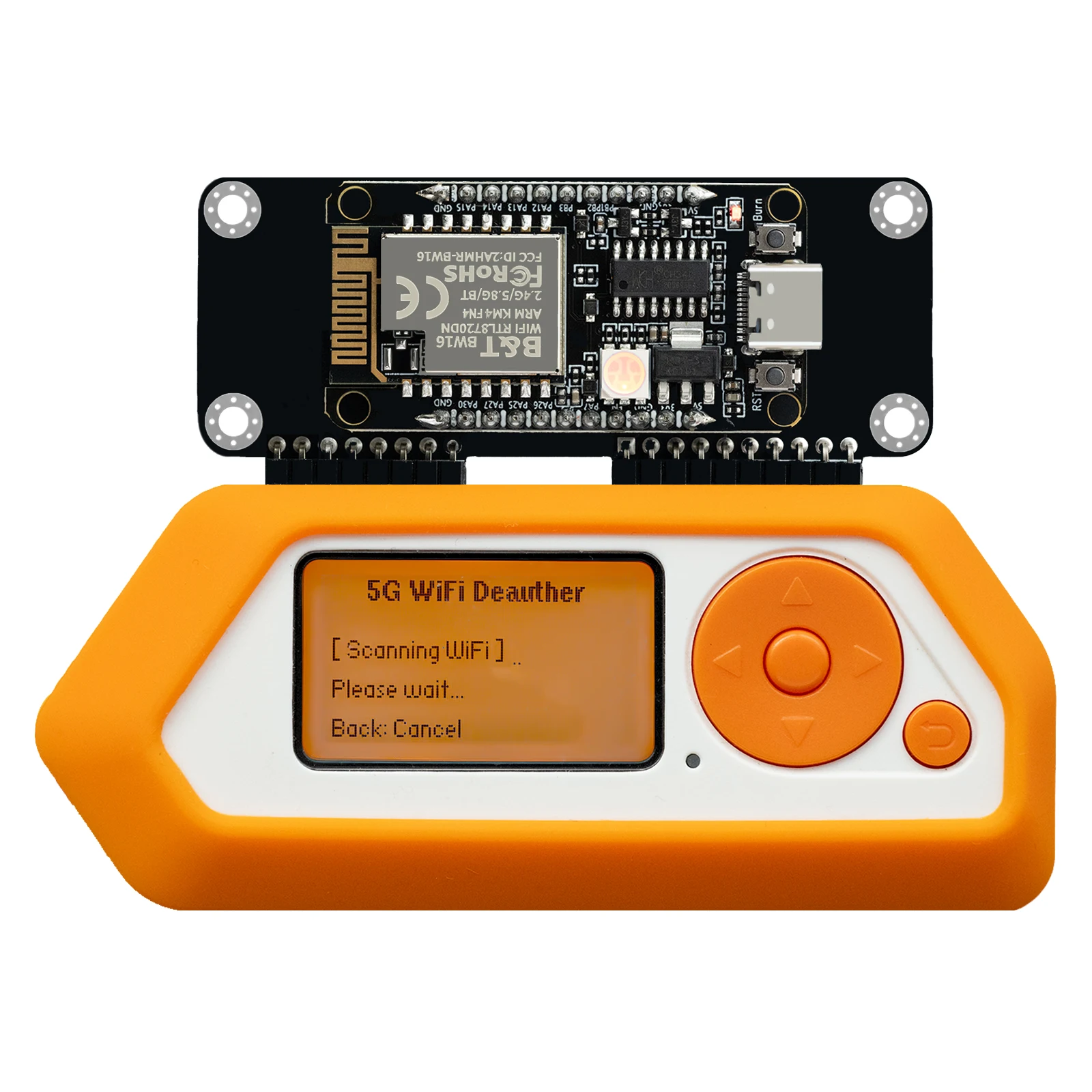 وحدة WiFi 5G لـ Flipper Zero، ملحق مرفق مع تشفير WPA2، سهل التكامل، يدعم البرامج الثابتة الزخرفية فقط #2